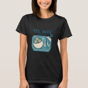 Tel Aviv Israel Souvenir Israeli Food And Travel D T-Shirt