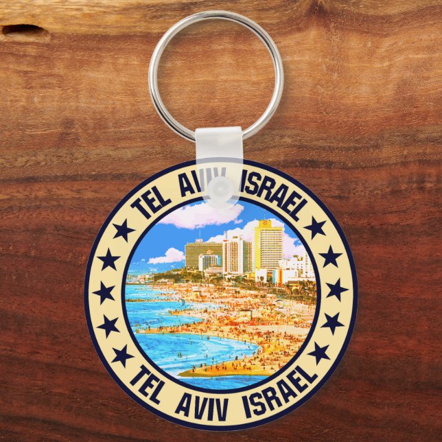 Tel Aviv                                           Key Ring (Front)