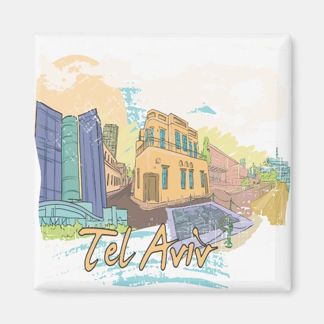 Tel Aviv Magnet (Front)