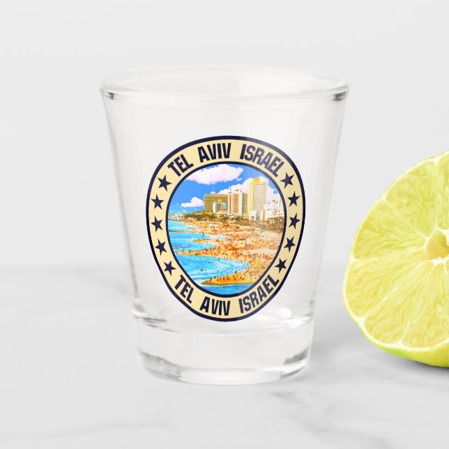 Tel Aviv                                           Shot Glass (Front)