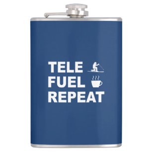 Tele Fuel Repeat Hip Flask