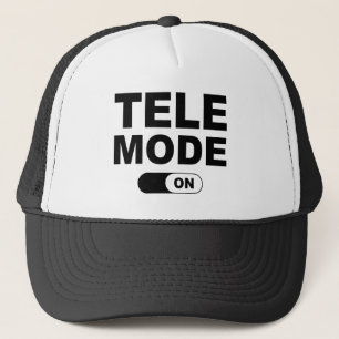 Tele Mode On Trucker Hat