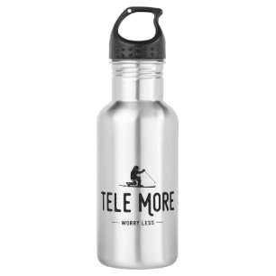 Tele More Worry Less 532 Ml Water Bottle