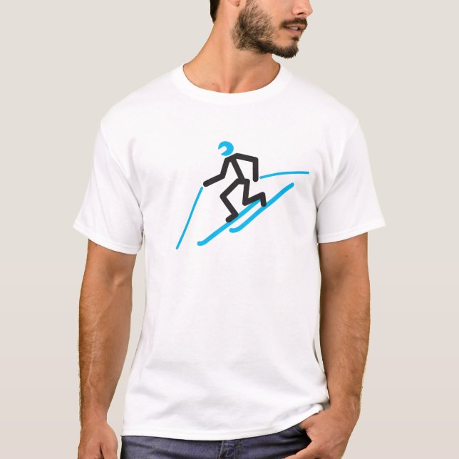 Tele Stick Man T-Shirt (Front)
