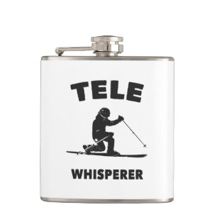 Tele Whisperer Hip Flask