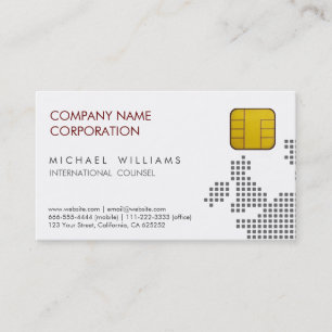 TELECOMMUNICATIONS CHIP SIM GSM MOBILE PHONE BUSINESS CARD