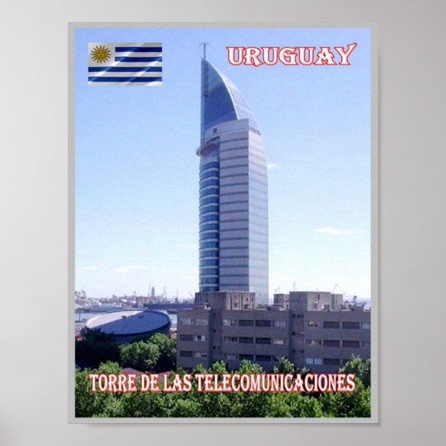 Telecommunications Tower - Uruguay - Poster (Front)