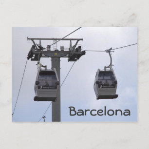 Telefèric de Montjuïc, Barcelona Postcard
