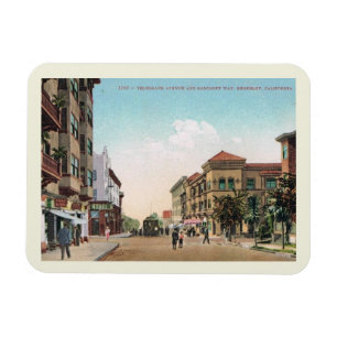 Telegraph Ave., Berkeley, California Vintage Style Magnet