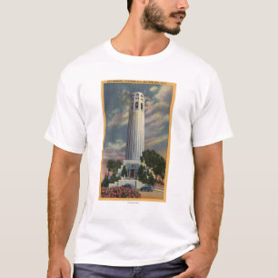 Telegraph Hill View with Coit Memorial T-Shirt