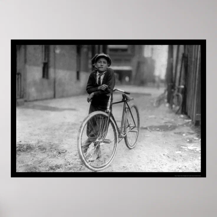 Telegraph Messenger Boy Waco Texas 1913 Poster Zazzle 2812