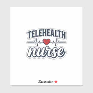 Telehealth Nurse Heartbeat Vintage Shirt Design_1