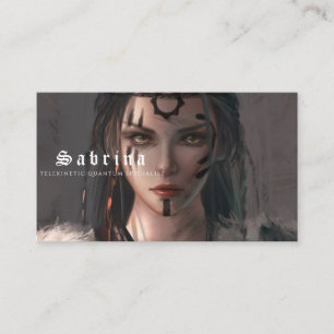 telekinetic quantum specialist business card
