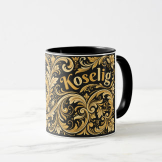 Telemark Rosemaling Mug – Scandinavian Cosy “Kosel
