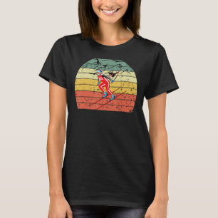 Telemark Skiing For Women Men Vintage Ski Apparel T-Shirt