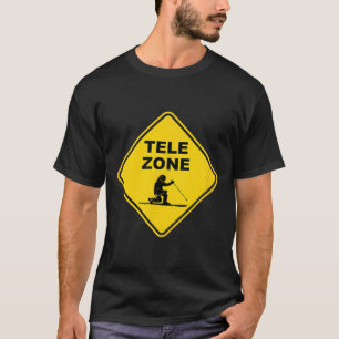 Telemark Skiing Zone Sign _1 T-Shirt
