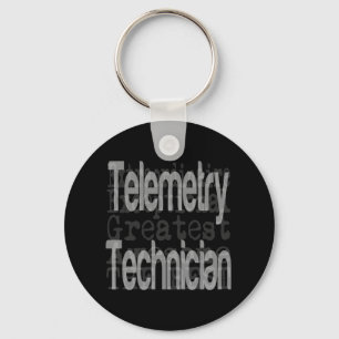 Telemetry Technician Extraordinaire Key Ring
