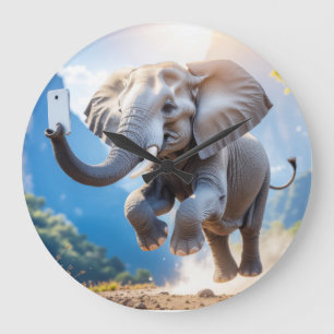 TELEPHANT - Wall Clock