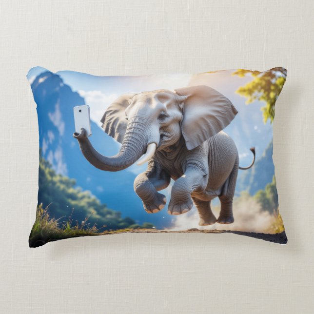 TELEPHANTASTIC - DECORATIVE CUSHION (Front)