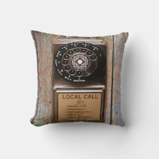 Telephone antique rotary pay phone rugged cushion