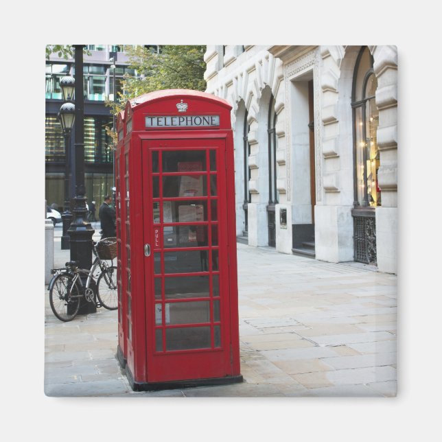 Telephone booth magnet (Front)