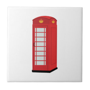 Telephone Box Ceramic Tile