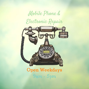 Telephone cartoon illustration