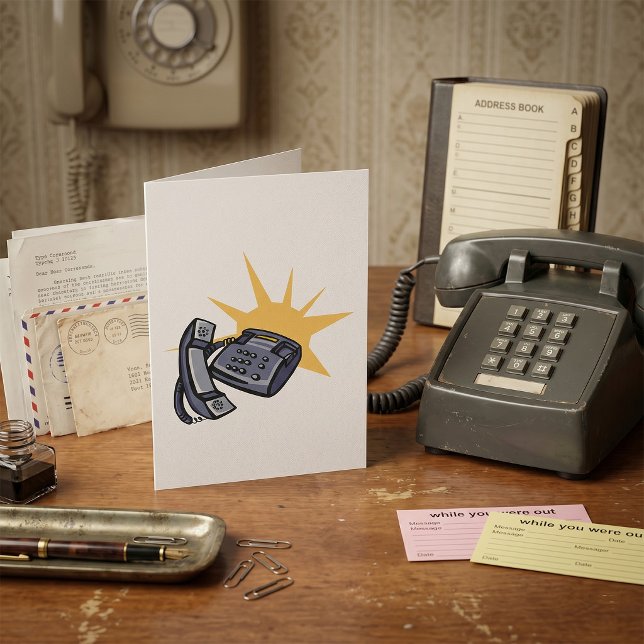 Telephone Communications Card (Creator Uploaded)