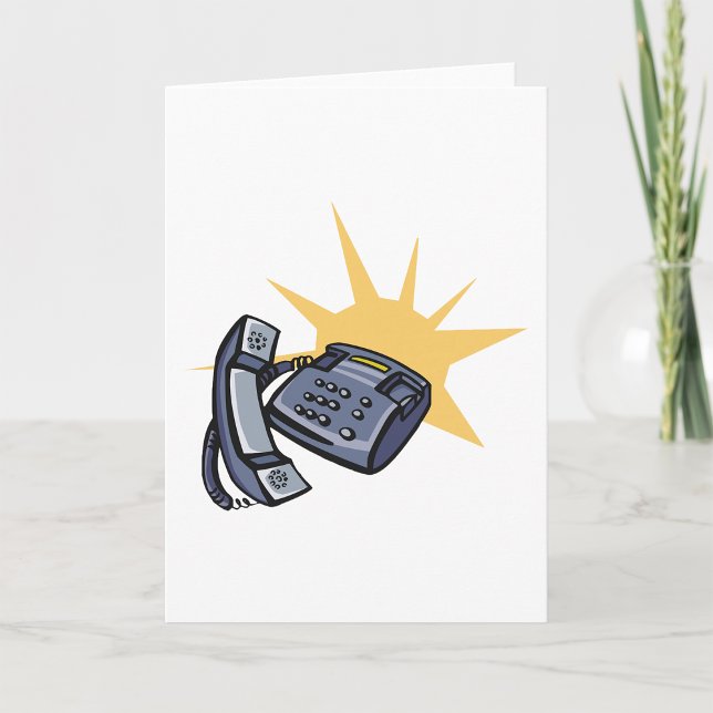 Telephone Communications Card (Creator Uploaded)