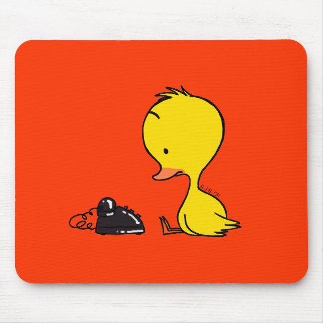 Telephone & Duck Mouse Pad (Front)