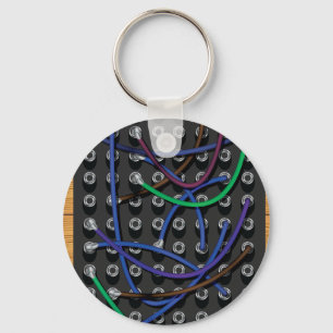 Telephone Exchange Cables Key Ring