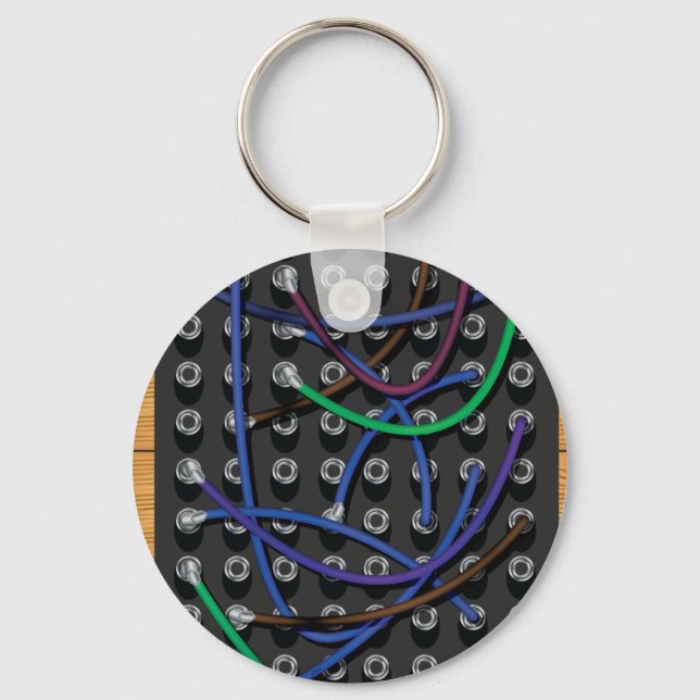 Telephone Exchange Cables Key Ring (Front)