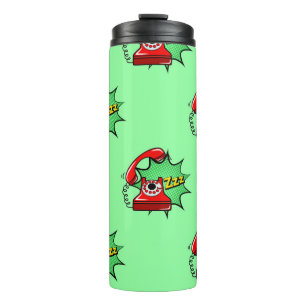 Telephone Pattern: Fashion Fun Thermal Tumbler