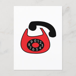Telephone postcard