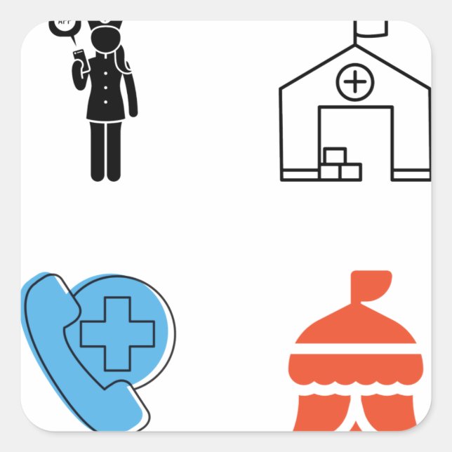 Telephone Triage Nurse Sticker Pack - Telephone Tr (Front)