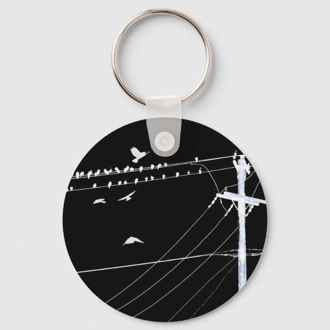 telephone wire key ring (Front)