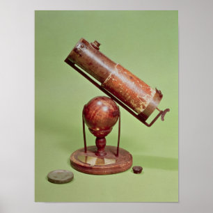 Telescope belonging to Sir Isaac Newton  1671 Poster