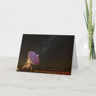 Telescope Milky Way San Agustin New Mexico Card