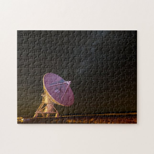 Telescope Milky Way | San Agustin New Mexico Jigsaw Puzzle (Horizontal)