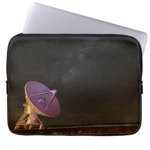 Telescope Milky Way   San Agustin New Mexico Laptop Sleeve