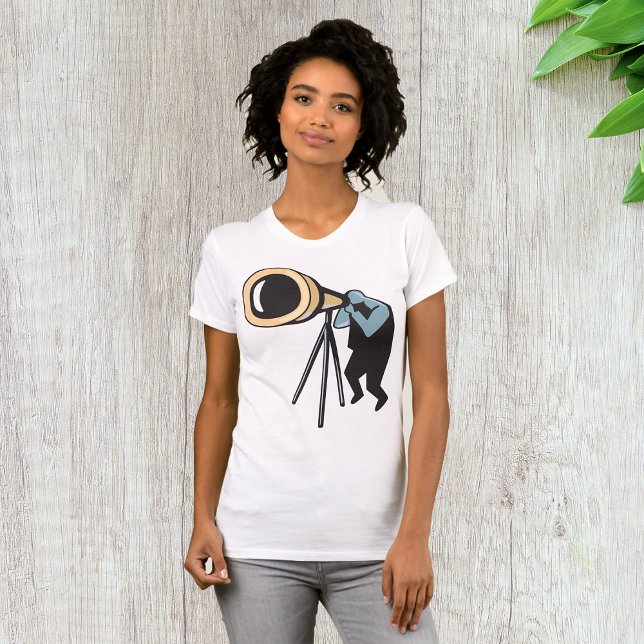 Telescope Womens T-Shirt (Creator Uploaded)