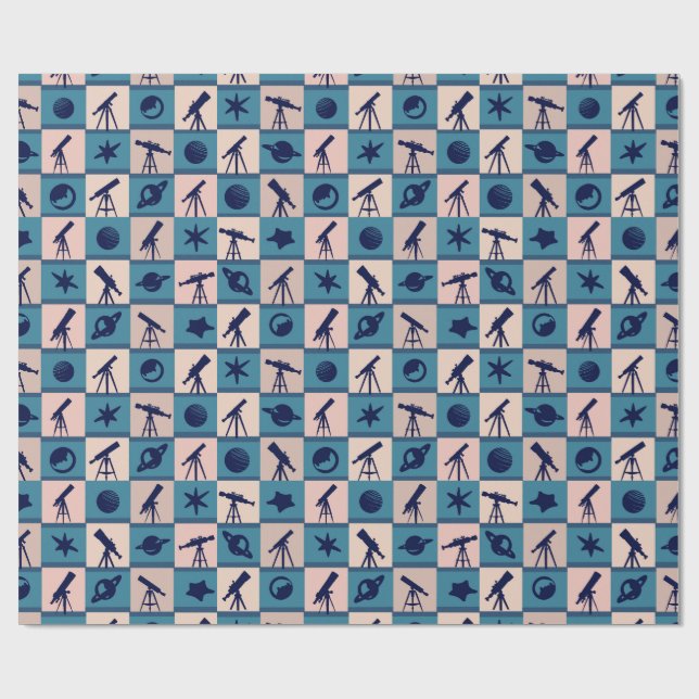 Telescope Wrapping Paper (Flat)