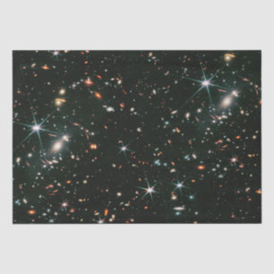 Telescopic Deep Space Galaxies Stars Seamless Tissue Paper