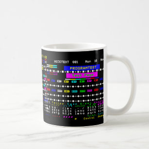 Teletext Test Page Coffee Mug