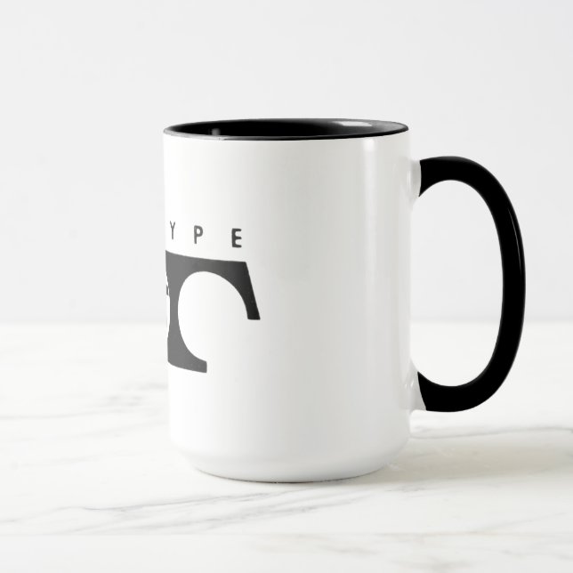 Teletype Mug (Right)