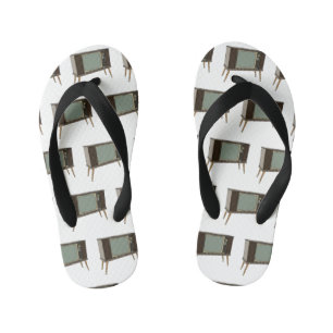 Television cartoon illustration kid's thongs