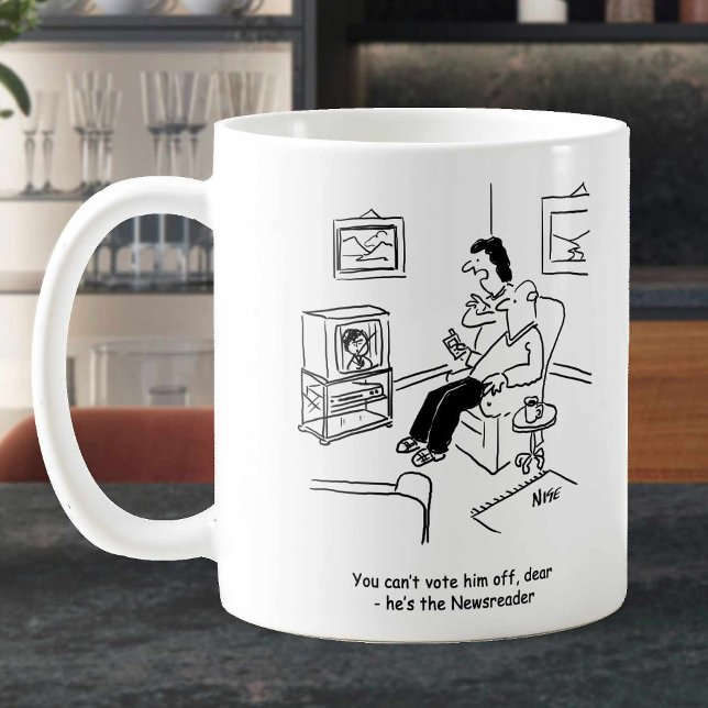 Television or TV Game Show Voting Coffee Mug (Creator Uploaded)