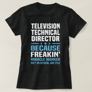 Television Technical Director T-Shirt
