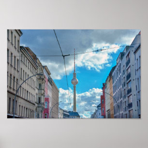 Television Tower, Berlin, Germany Poster