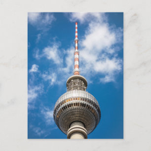 Television tower in Berlin (Germany) Postcard